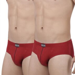 Bold Brief - Maroon (Pack Of 2)