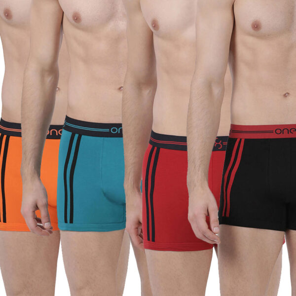 POUCH BOXER - FASHION TRUNK (PACK OF 4)