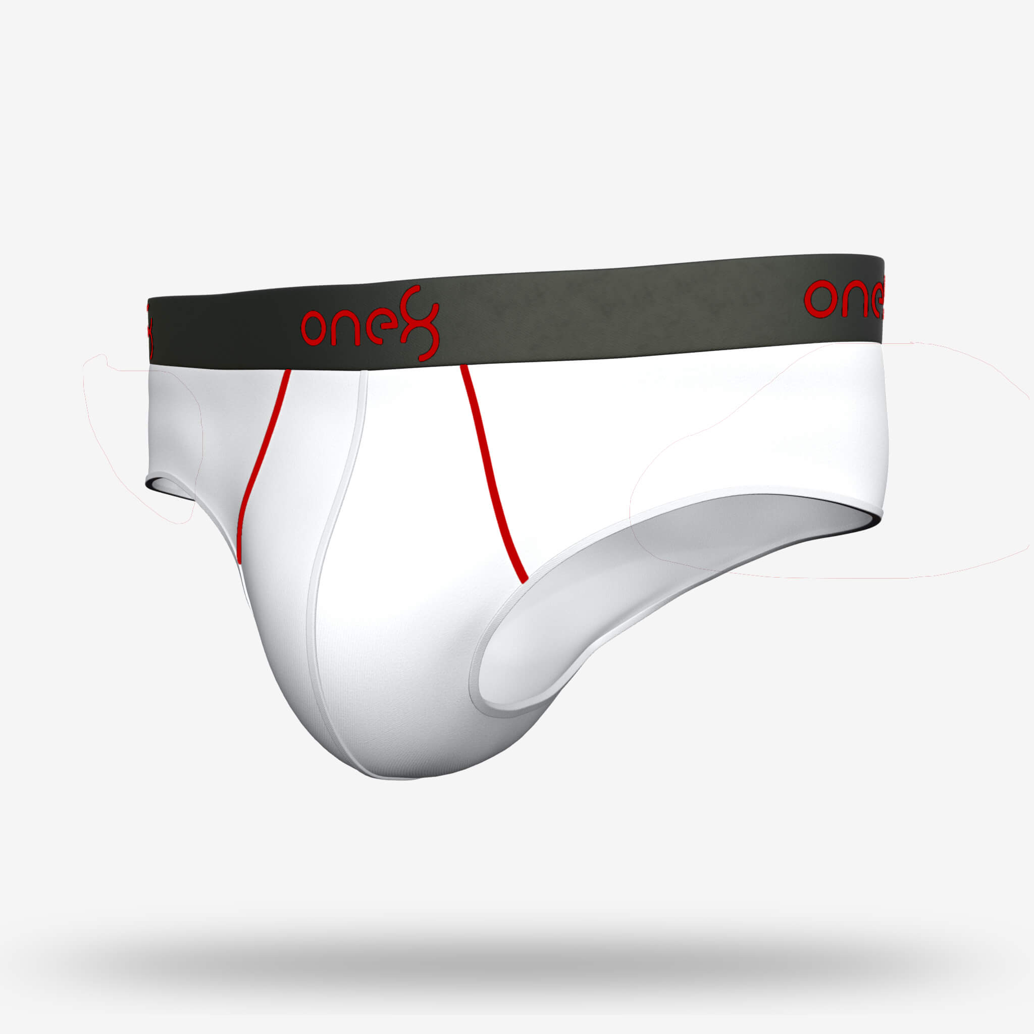 Low Rise Brief - White