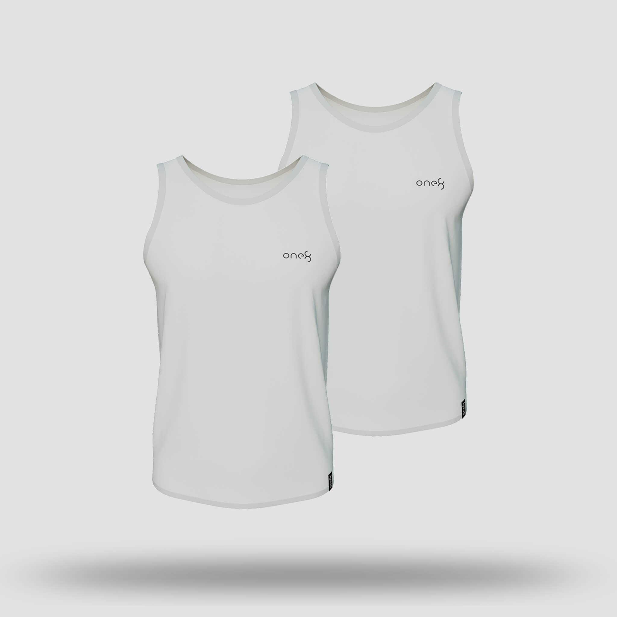 Popular Vest – White (Pack Of 2)
