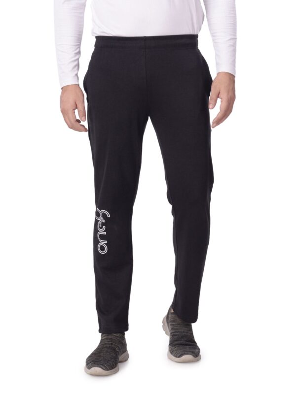 Buy Puma Black Cotton Slim Fit Trackpants for Mens Online @ Tata CLiQ